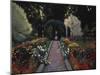 In the Garden of Aranjuez. 1908-Santiago Rusinol y Prats-Mounted Giclee Print