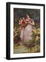 In the Garden of Roses-Richard Willes Maddox-Framed Giclee Print
