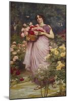 In the Garden of Roses-Richard Willes Maddox-Mounted Giclee Print