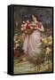 In the Garden of Roses-Richard Willes Maddox-Framed Stretched Canvas