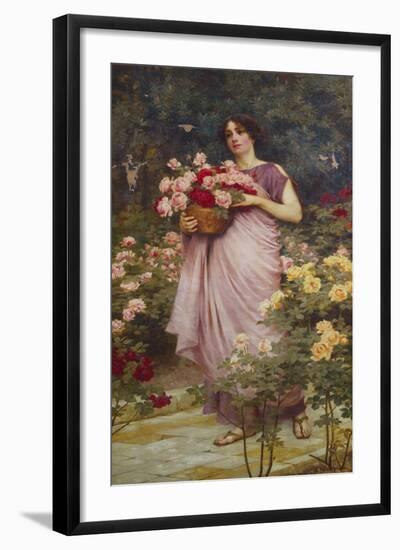In the Garden of Roses-Richard Willes Maddox-Framed Giclee Print