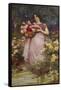 In the Garden of Roses-Richard Willes Maddox-Framed Stretched Canvas