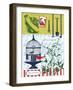 In the Garden-Hélène Druvert-Framed Art Print