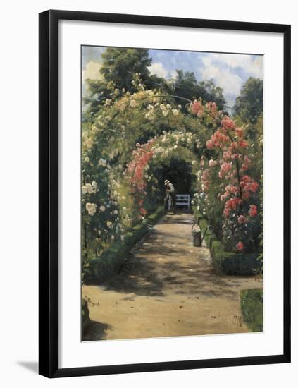 In the Garden-Peder Mork Monsted-Framed Premium Giclee Print