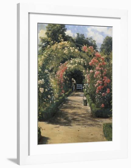 In the Garden-Peder Mork Monsted-Framed Premium Giclee Print