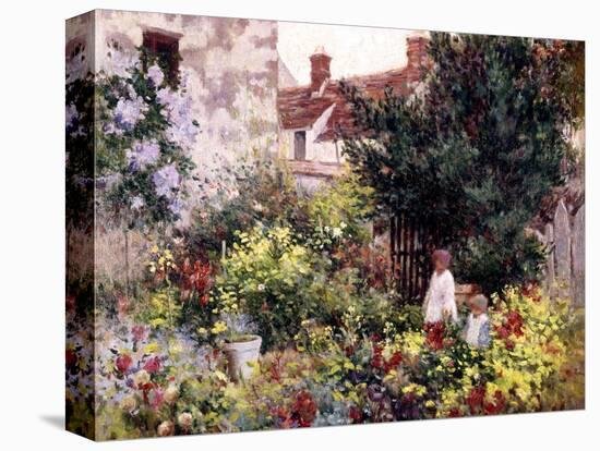 In the Garden-Camille Pissarro-Stretched Canvas