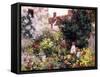 In the Garden-Camille Pissarro-Framed Stretched Canvas