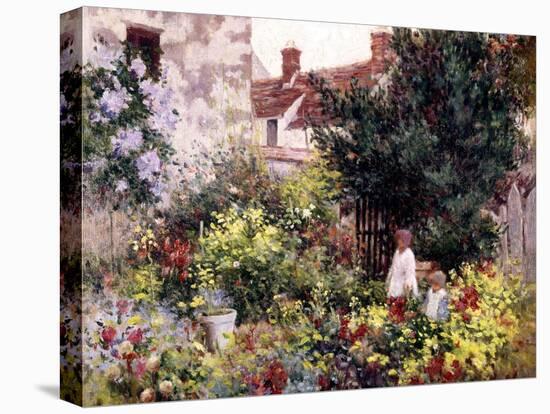 In the Garden-Camille Pissarro-Stretched Canvas