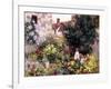 In the Garden-Camille Pissarro-Framed Giclee Print