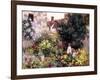 In the Garden-Camille Pissarro-Framed Giclee Print