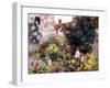 In the Garden-Camille Pissarro-Framed Giclee Print