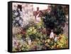 In the Garden-Camille Pissarro-Framed Stretched Canvas