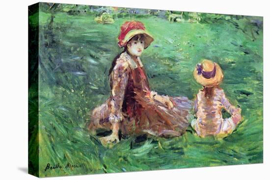 In the Garden-Berthe Morisot-Stretched Canvas