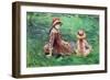 In the Garden-Berthe Morisot-Framed Art Print