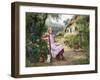 In the Garden-Yeend King-Framed Giclee Print