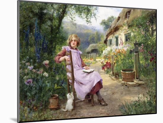 In the Garden-Yeend King-Mounted Giclee Print