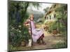 In the Garden-Yeend King-Mounted Giclee Print