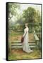 In the Garden-Ernest Walbourn-Framed Stretched Canvas