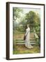 In the Garden-Ernest Walbourn-Framed Giclee Print
