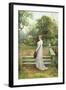 In the Garden-Ernest Walbourn-Framed Giclee Print