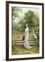 In the Garden-Ernest Walbourn-Framed Giclee Print