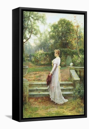 In the Garden-Ernest Walbourn-Framed Stretched Canvas