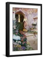 In the Garden-David Woodlock-Framed Giclee Print