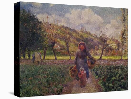 In the Garden-Camille Pissarro-Stretched Canvas