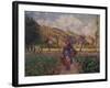 In the Garden-Camille Pissarro-Framed Giclee Print