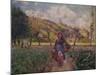 In the Garden-Camille Pissarro-Mounted Giclee Print