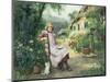 In the Garden-Henry John Yeend King-Mounted Giclee Print