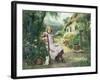 In the Garden-Henry John Yeend King-Framed Giclee Print