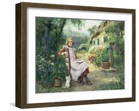 In the Garden-Henry John Yeend King-Framed Giclee Print