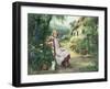 In the Garden-Henry John Yeend King-Framed Giclee Print