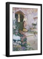 In the Garden-David Woodlock-Framed Premium Giclee Print