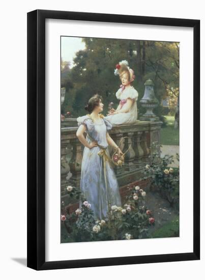 In the Garden-Wilhelm Menzler-Framed Giclee Print