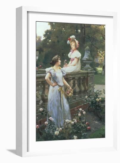 In the Garden-Wilhelm Menzler-Framed Giclee Print