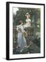 In the Garden-Wilhelm Menzler-Framed Giclee Print