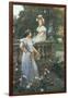 In the Garden-Wilhelm Menzler-Framed Giclee Print