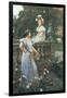 In the Garden-Wilhelm Menzler-Framed Giclee Print