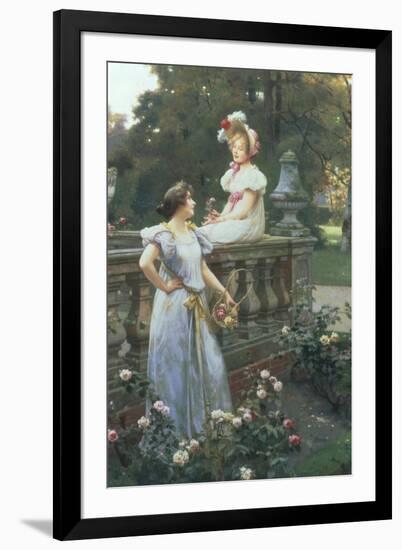 In the Garden-Wilhelm Menzler-Framed Giclee Print