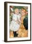 In the Garden-Mary Cassatt-Framed Art Print