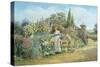 In the Garden-William Ashburner-Stretched Canvas