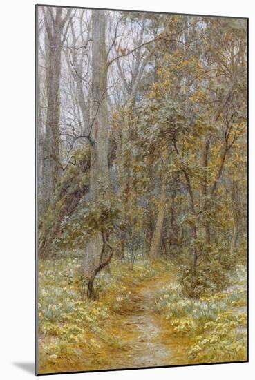 In the Garden-Helen Allingham-Mounted Giclee Print