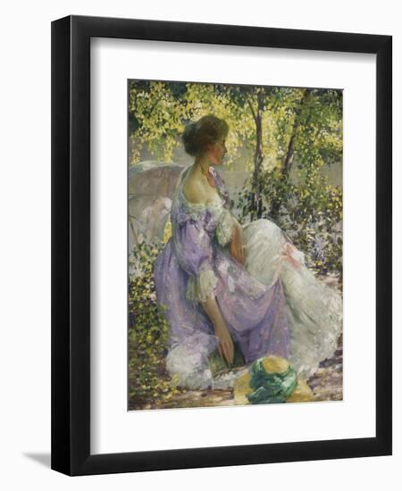 In the Garden-Richard Edward Miller-Framed Giclee Print