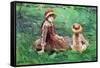 In The Garden-Berthe Morisot-Framed Stretched Canvas