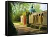 In The Gardens Of Sanssouci-kirilstanchev-Framed Stretched Canvas