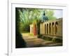 In The Gardens Of Sanssouci-kirilstanchev-Framed Art Print