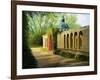 In The Gardens Of Sanssouci-kirilstanchev-Framed Art Print