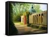 In The Gardens Of Sanssouci-kirilstanchev-Framed Stretched Canvas